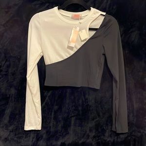 Cutout crop top
